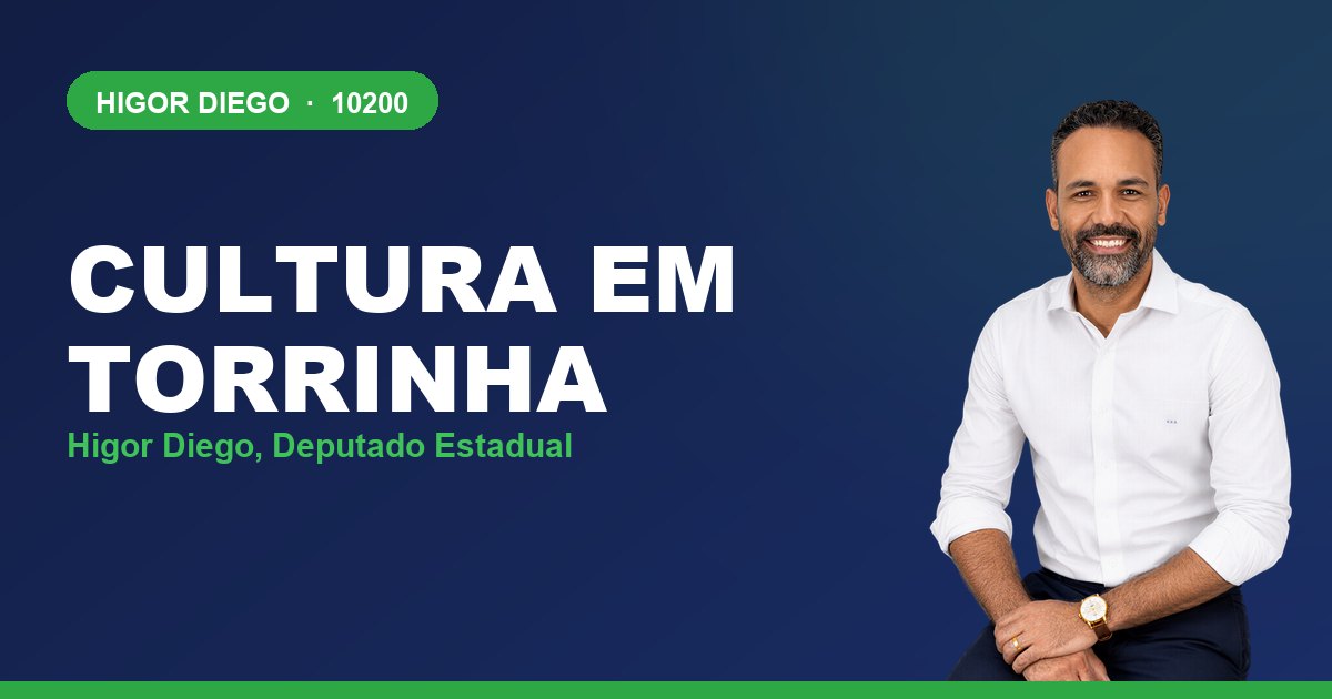Cultura em Torrinha, com Higor Diego, deputado estadual 10200