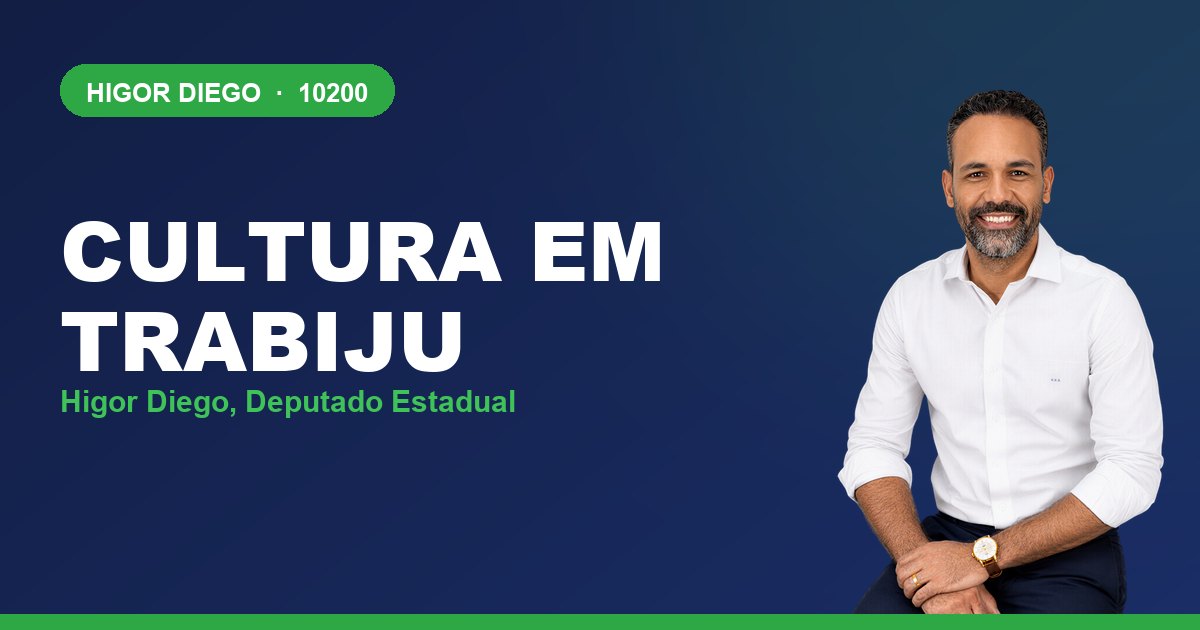 Cultura em Trabiju, com Higor Diego, deputado estadual 10200