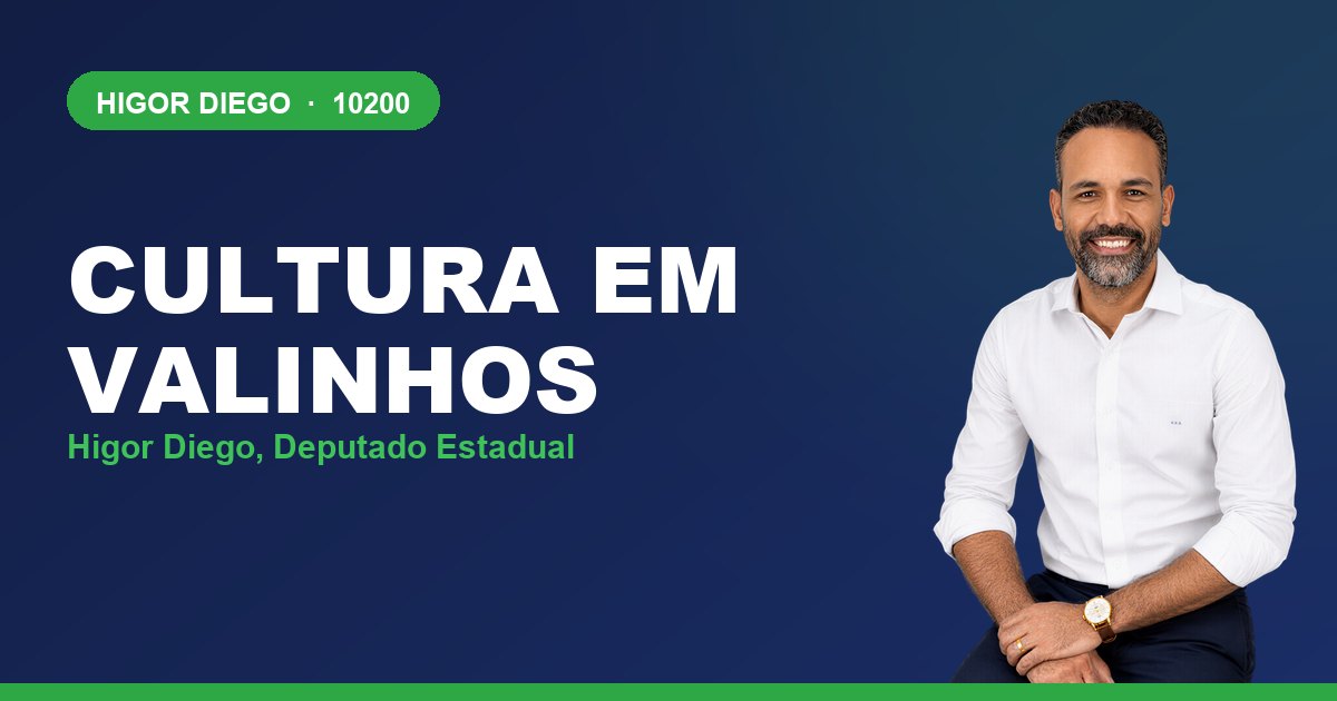 Cultura em Valinhos, com Higor Diego, deputado estadual 10200