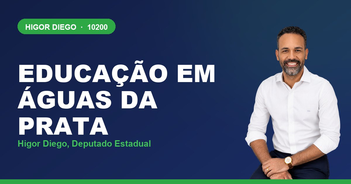 Educação em Águas da Prata, com Higor Diego, deputado estadual 10200