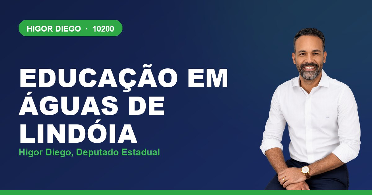 Educação em Águas de Lindóia, com Higor Diego, deputado estadual 10200