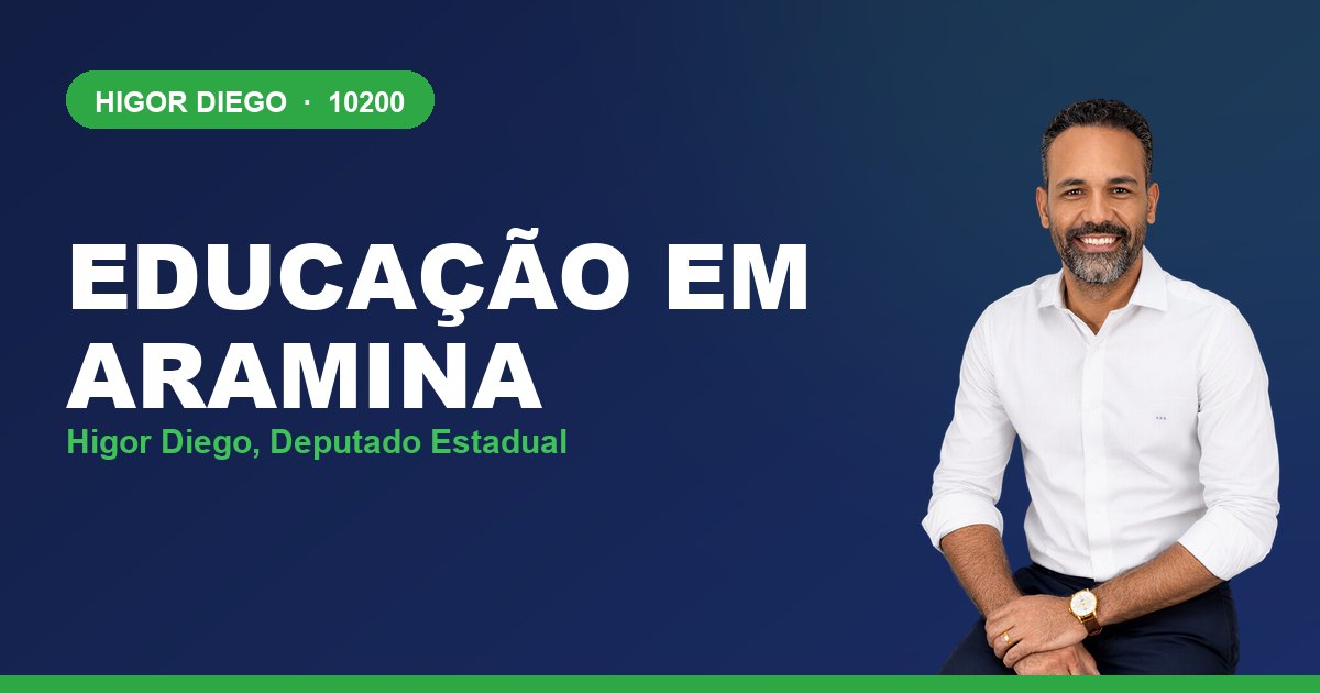 Educação em Aramina, com Higor Diego, deputado estadual 10200