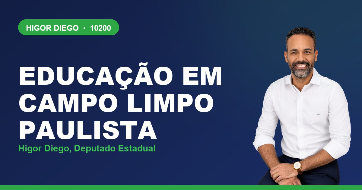 Educação em Campo Limpo Paulista, com Higor Diego, deputado estadual 10200