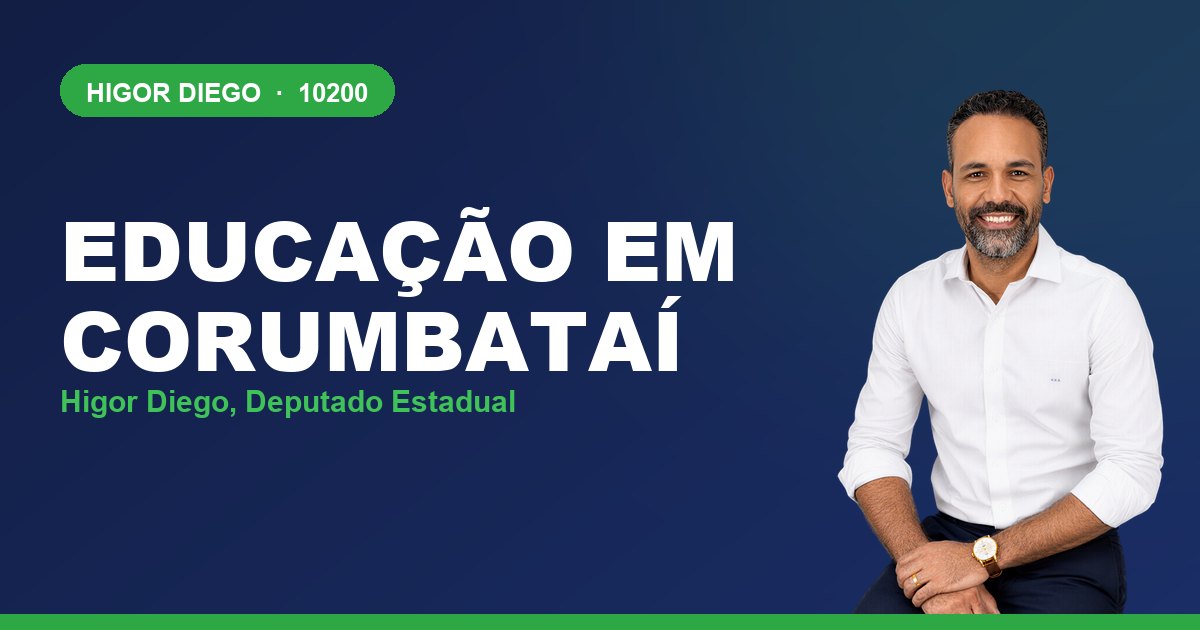 Educação em Corumbataí, com Higor Diego, deputado estadual 10200