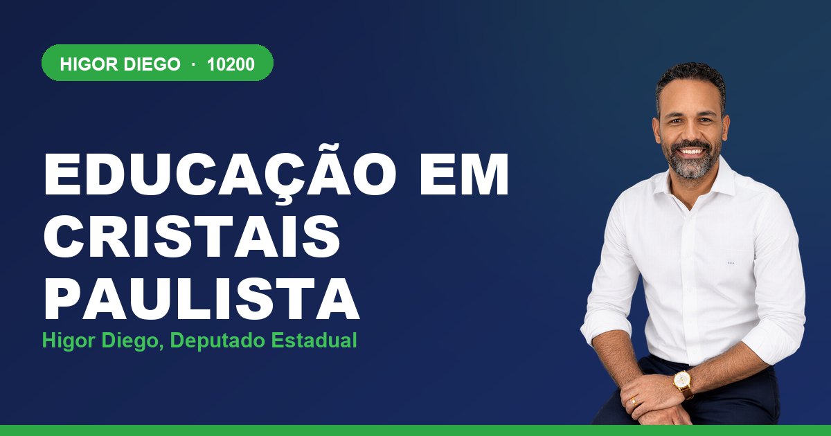 Educação em Cristais Paulista, com Higor Diego, deputado estadual 10200