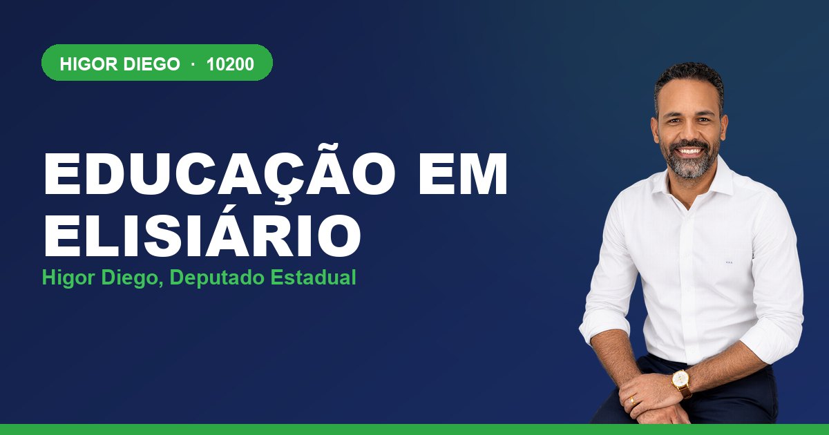 Educação em Elisiário, com Higor Diego, deputado estadual 10200