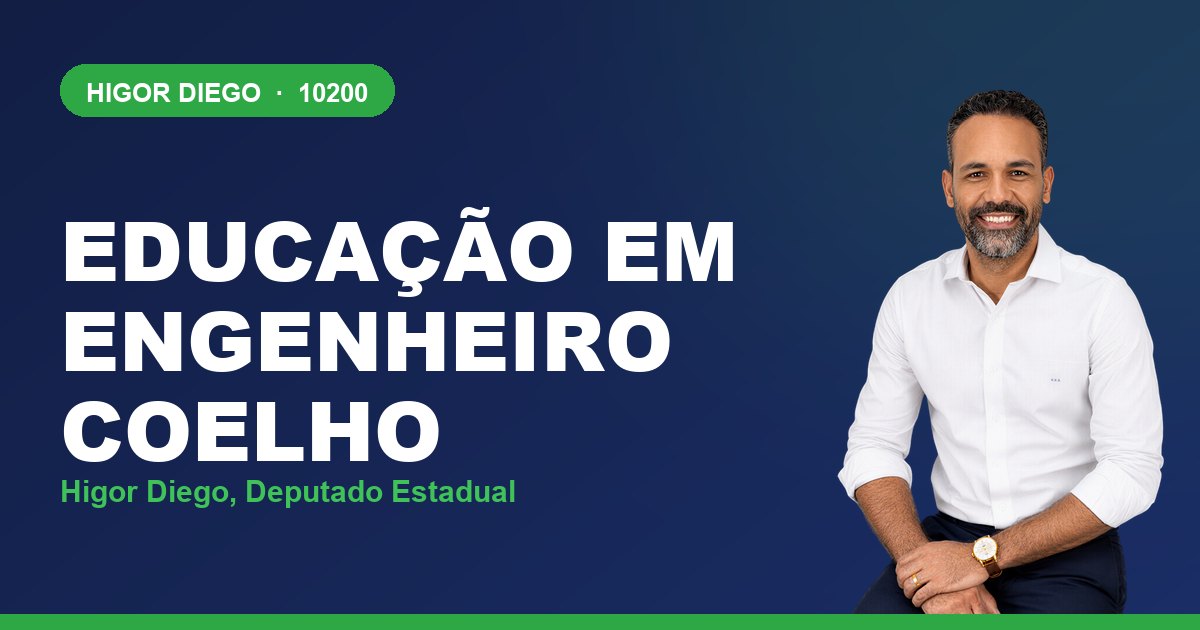 Educação em Engenheiro Coelho, com Higor Diego, deputado estadual 10200