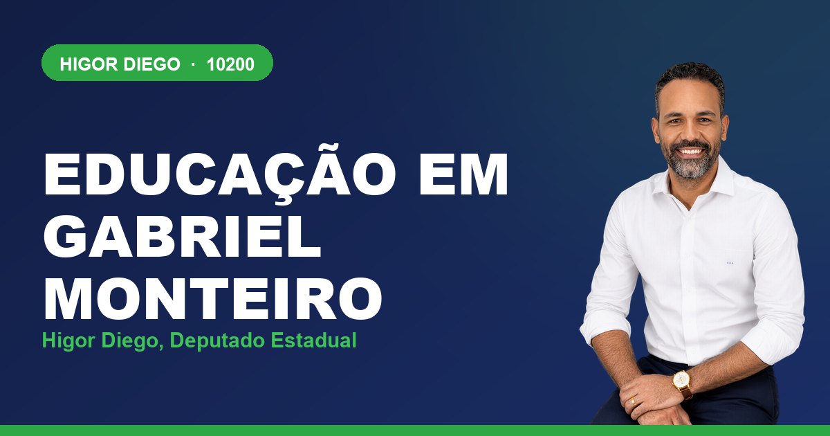 Educação em Gabriel Monteiro, com Higor Diego, deputado estadual 10200