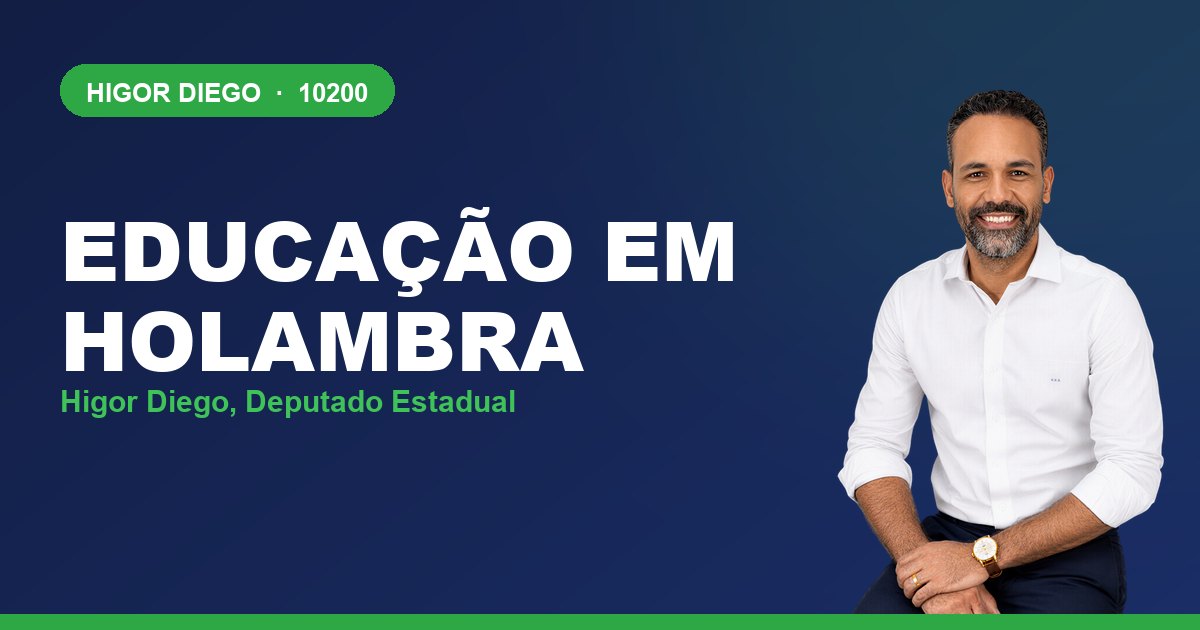Educação em Holambra, com Higor Diego, deputado estadual 10200