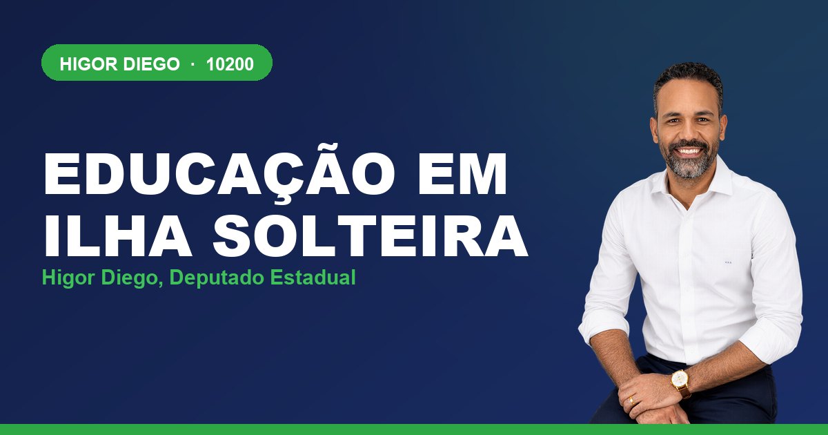 Educação em Ilha Solteira, com Higor Diego, deputado estadual 10200