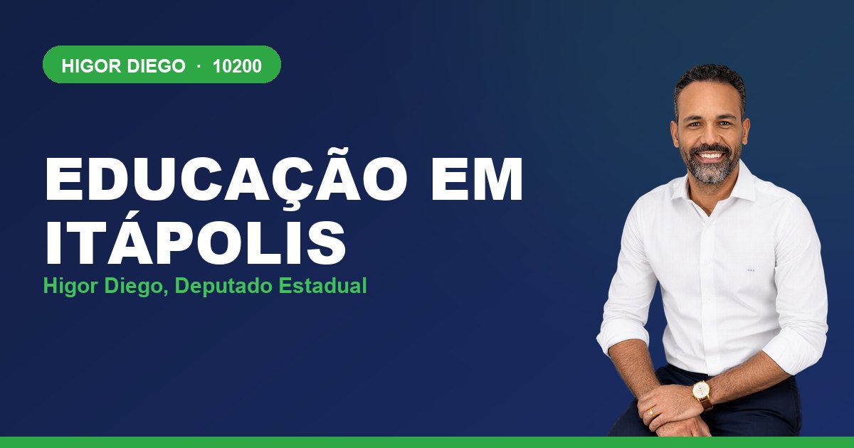 Educação em Itápolis, com Higor Diego, deputado estadual 10200