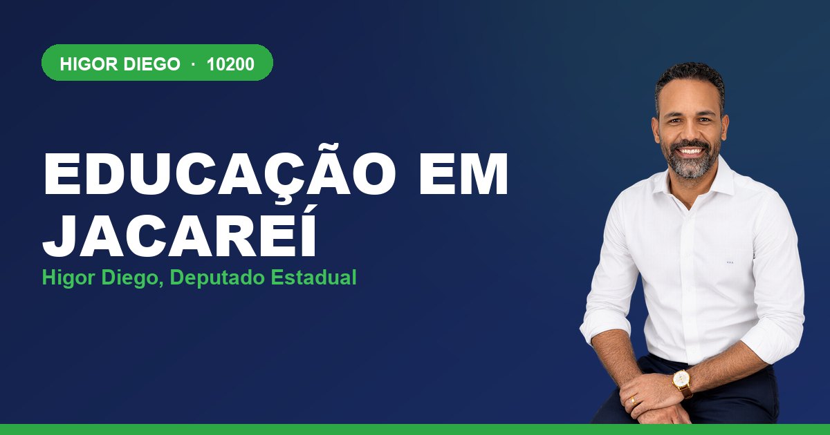Educação em Jacareí, com Higor Diego, deputado estadual 10200
