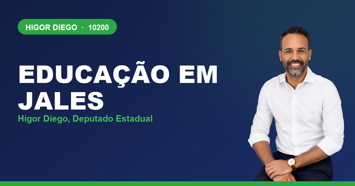 Educação em Jales, com Higor Diego, deputado estadual 10200