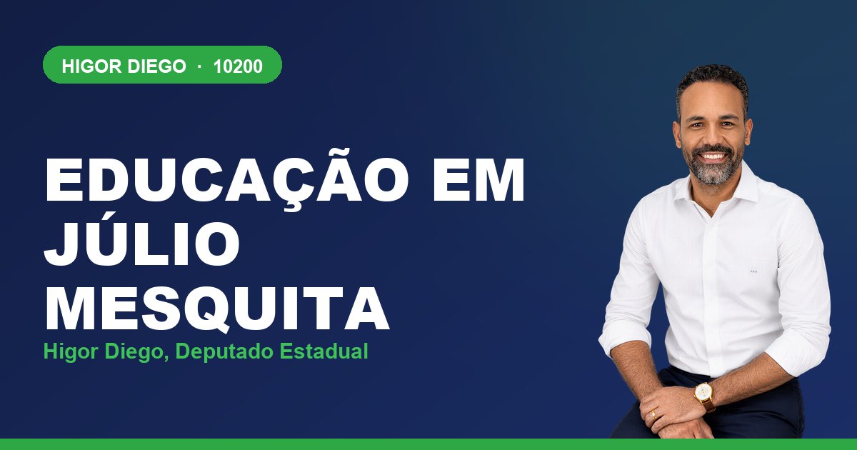 Educação em Júlio Mesquita, com Higor Diego, deputado estadual 10200