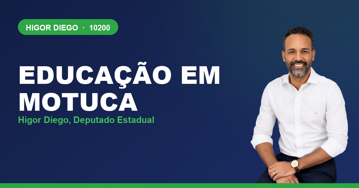 Educação em Motuca, com Higor Diego, deputado estadual 10200