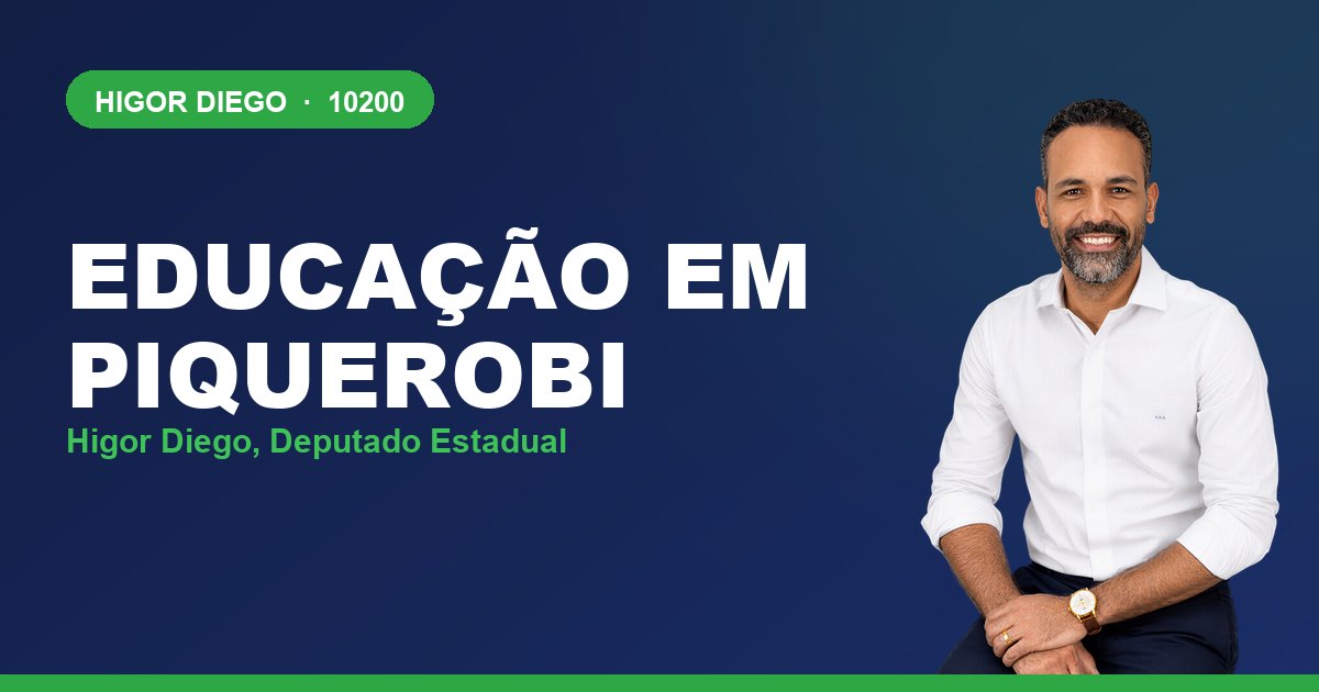 Educação em Piquerobi, com Higor Diego, deputado estadual 10200