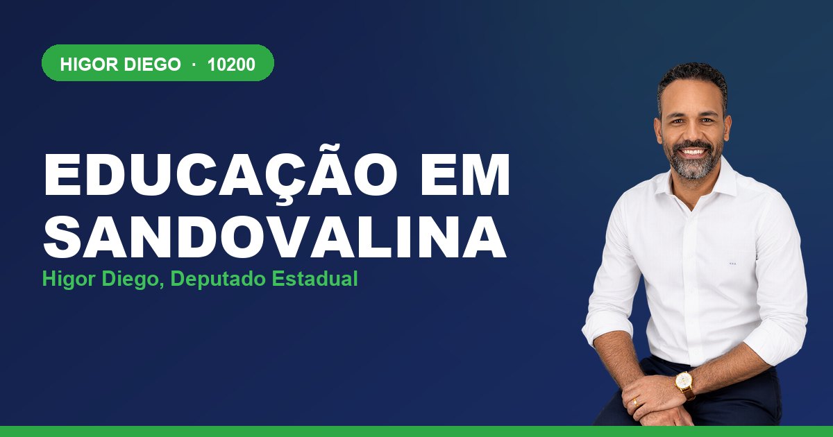 Educação em Sandovalina, com Higor Diego, deputado estadual 10200