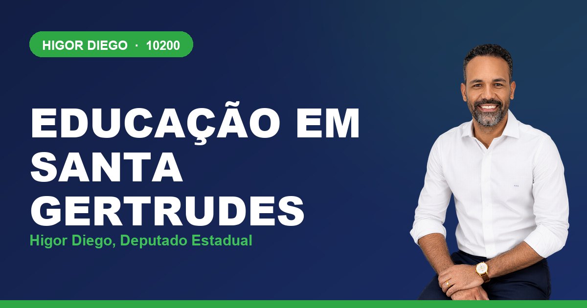 Educação em Santa Gertrudes, com Higor Diego, deputado estadual 10200