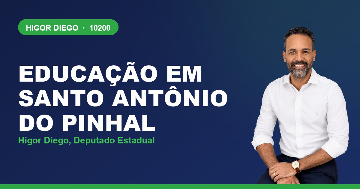 Educação em Santo Antônio do Pinhal, com Higor Diego, deputado estadual 10200