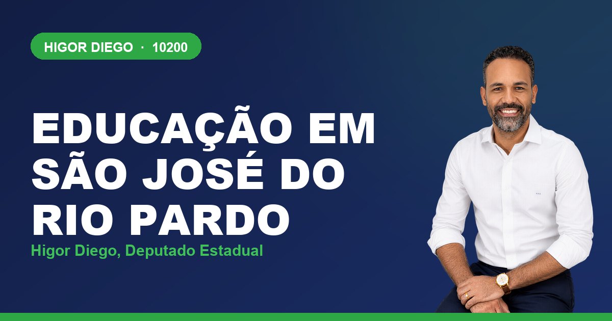 Educação em São José do Rio Pardo, com Higor Diego, deputado estadual 10200
