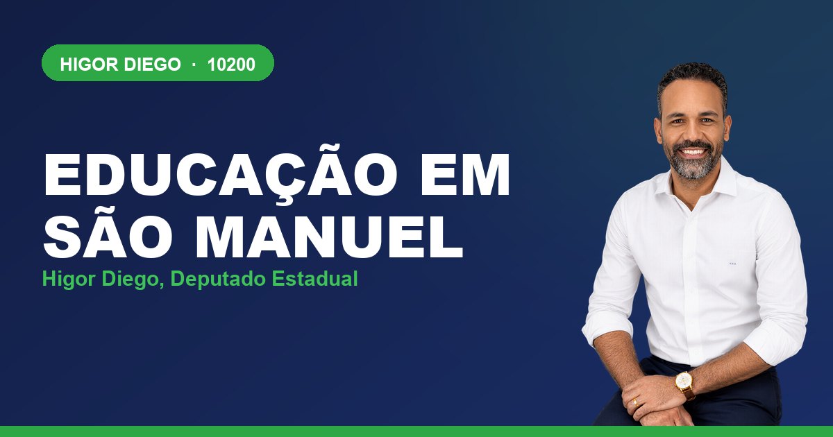 Educação em São Manuel, com Higor Diego, deputado estadual 10200