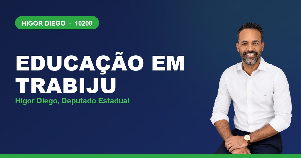 Educação em Trabiju, com Higor Diego, deputado estadual 10200