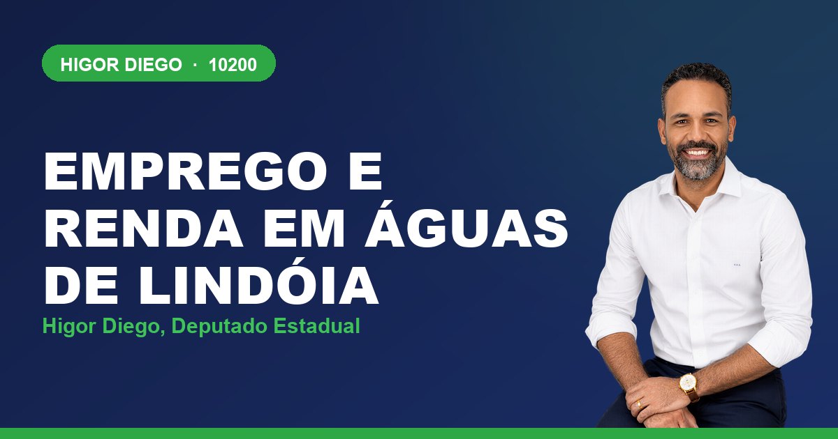 Emprego e Renda em Águas de Lindóia, com Higor Diego, deputado estadual 10200