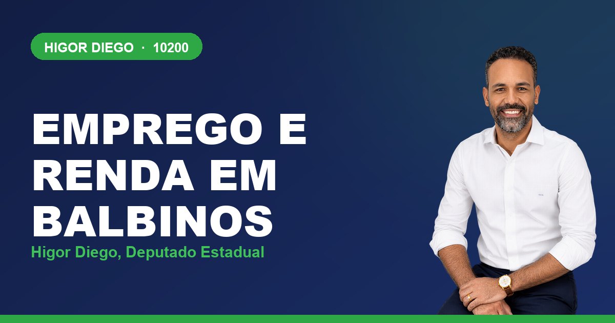 Emprego e Renda em Balbinos, com Higor Diego, deputado estadual 10200