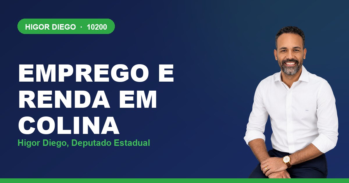 Emprego e Renda em Colina, com Higor Diego, deputado estadual 10200