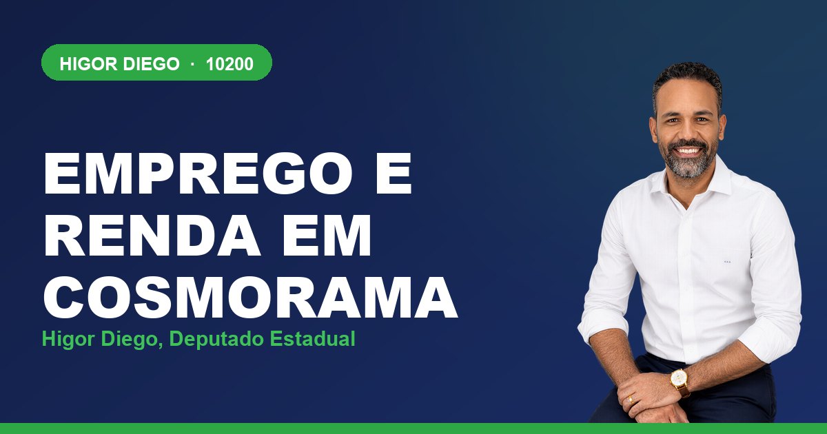 Emprego e Renda em Cosmorama, com Higor Diego, deputado estadual 10200