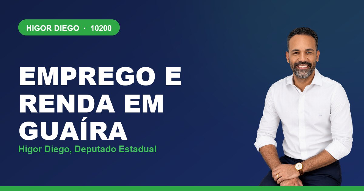 Emprego e Renda em Guaíra, com Higor Diego, deputado estadual 10200