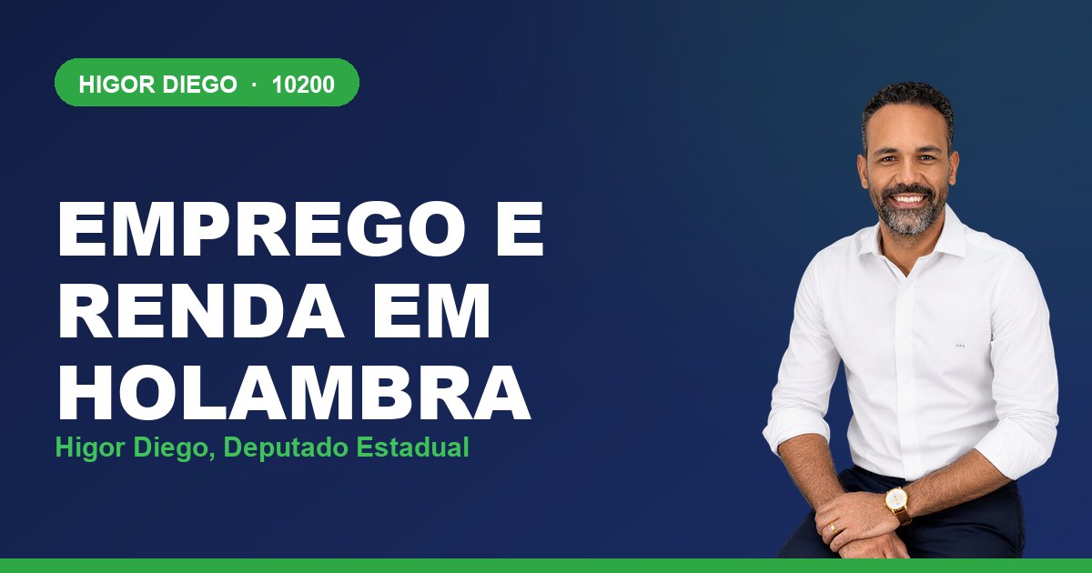 Emprego e Renda em Holambra, com Higor Diego, deputado estadual 10200