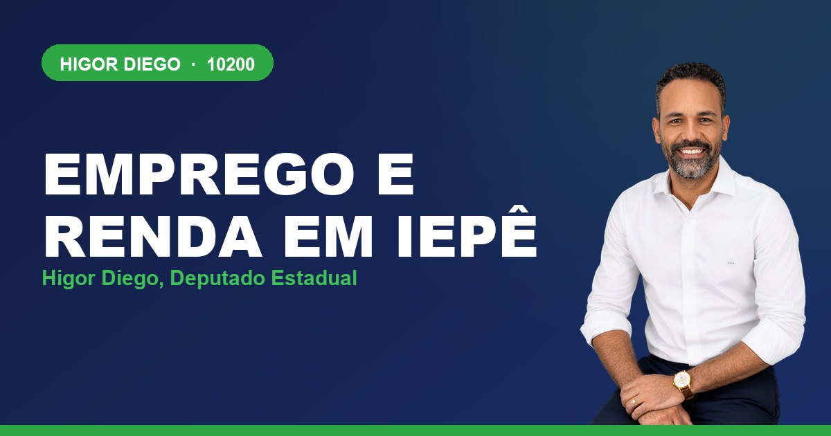 Emprego e Renda em Iepê, com Higor Diego, deputado estadual 10200