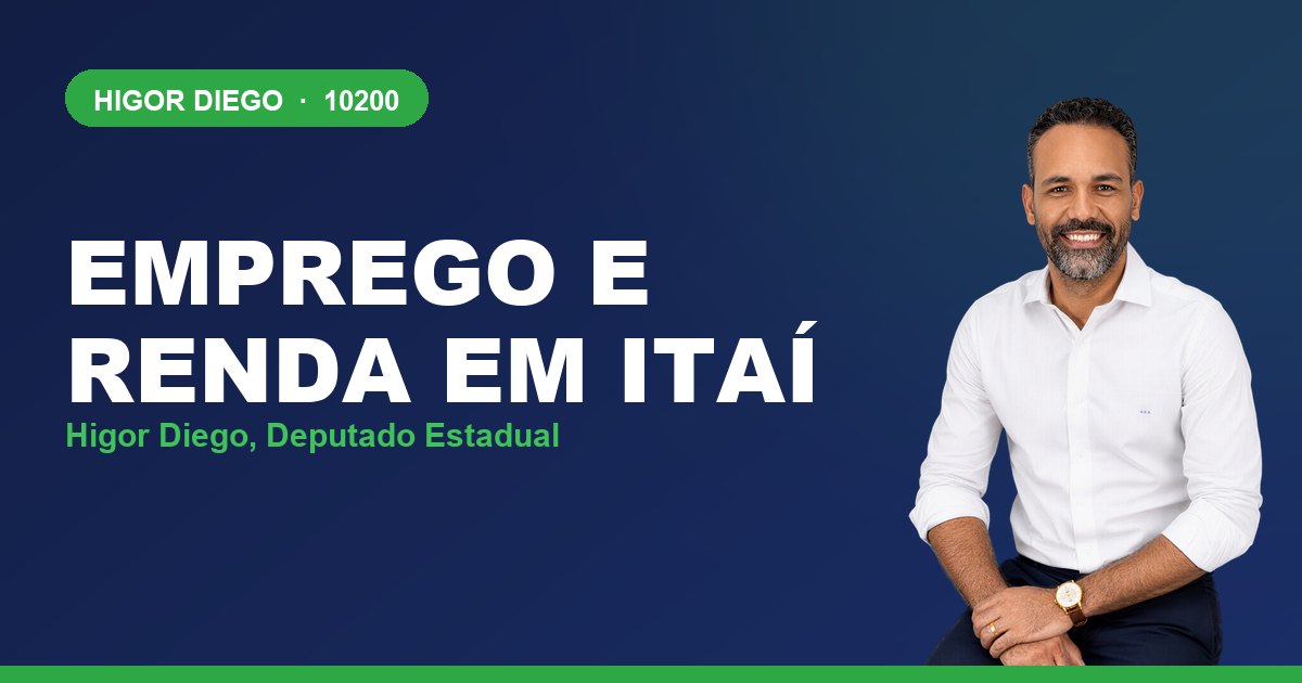 Emprego e Renda em Itaí, com Higor Diego, deputado estadual 10200