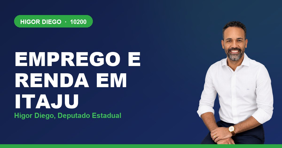Emprego e Renda em Itaju, com Higor Diego, deputado estadual 10200
