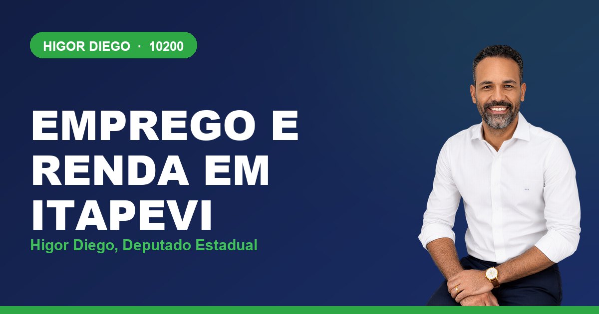 Emprego e Renda em Itapevi, com Higor Diego, deputado estadual 10200