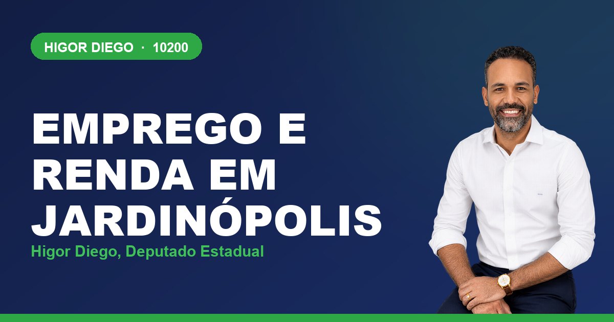 Emprego e Renda em Jardinópolis, com Higor Diego, deputado estadual 10200