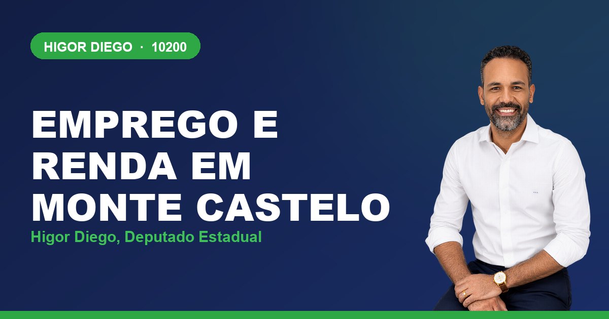 Emprego e Renda em Monte Castelo, com Higor Diego, deputado estadual 10200