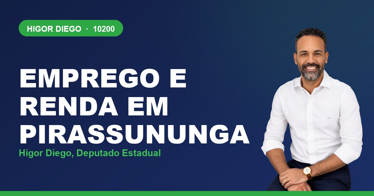 Emprego e Renda em Pirassununga, com Higor Diego, deputado estadual 10200