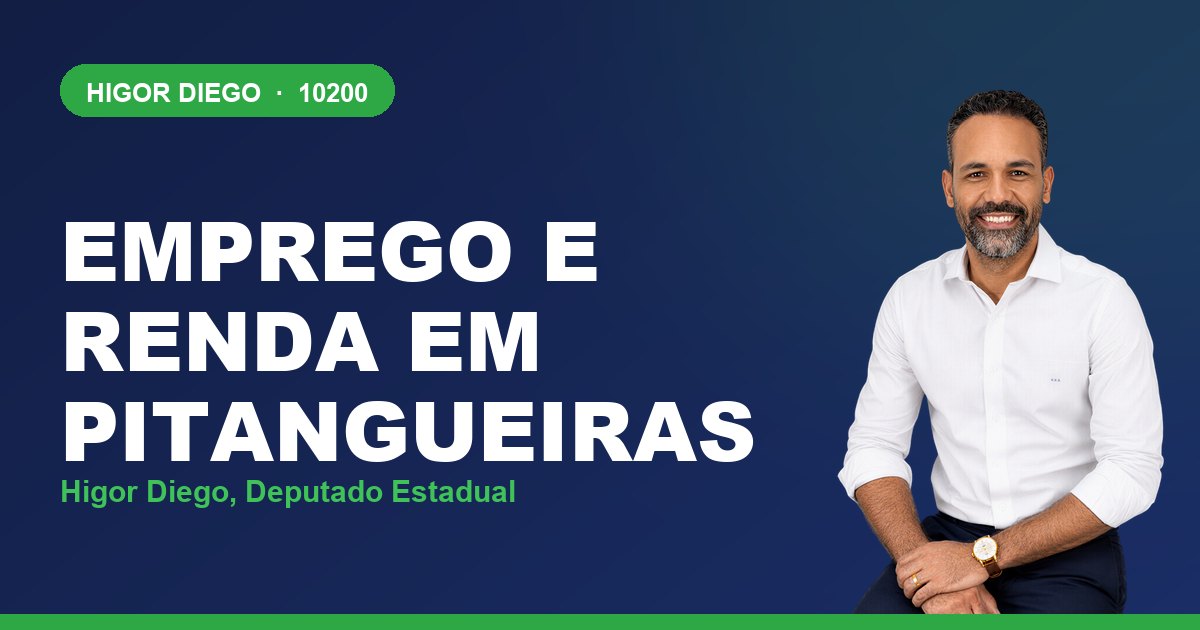 Emprego e Renda em Pitangueiras, com Higor Diego, deputado estadual 10200