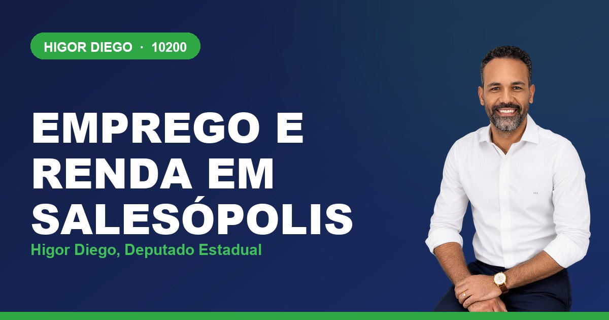 Emprego e Renda em Salesópolis, com Higor Diego, deputado estadual 10200