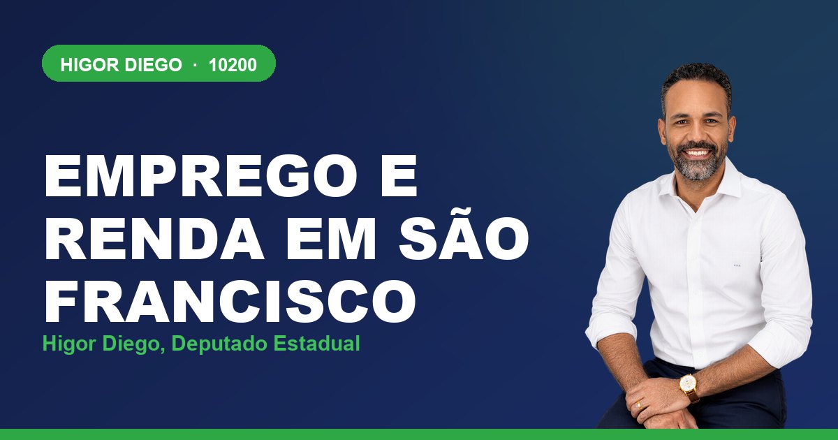 Emprego e Renda em São Francisco, com Higor Diego, deputado estadual 10200