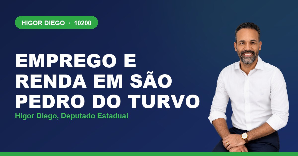 Emprego e Renda em São Pedro do Turvo, com Higor Diego, deputado estadual 10200