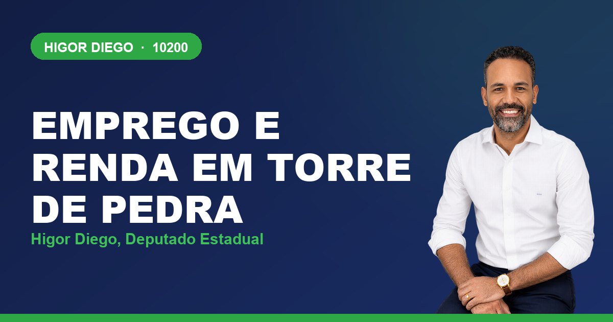 Emprego e Renda em Torre de Pedra, com Higor Diego, deputado estadual 10200