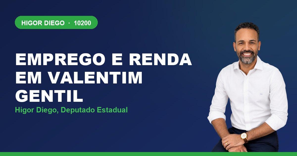 Emprego e Renda em Valentim Gentil, com Higor Diego, deputado estadual 10200