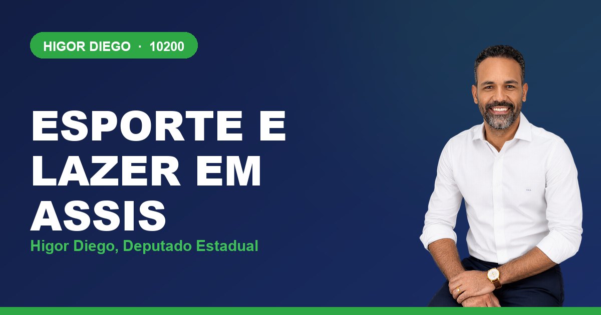 Esporte e Lazer em Assis, com Higor Diego, deputado estadual 10200