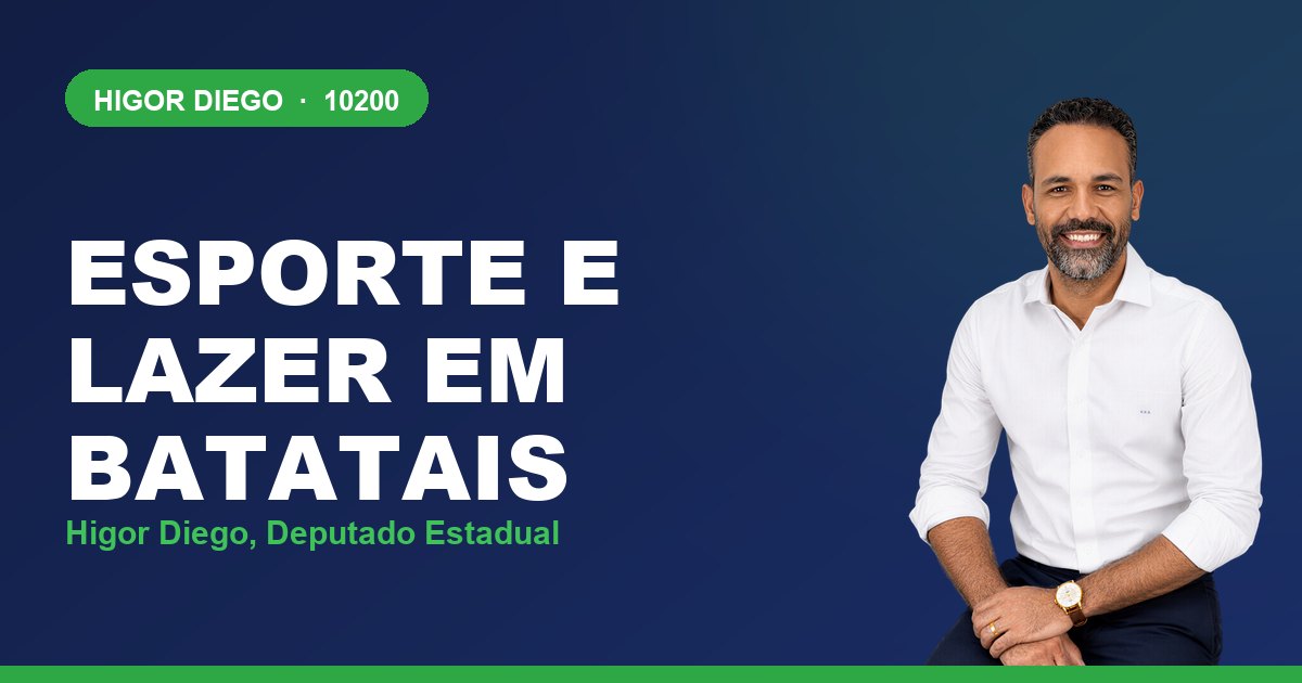 Esporte e Lazer em Batatais, com Higor Diego, deputado estadual 10200