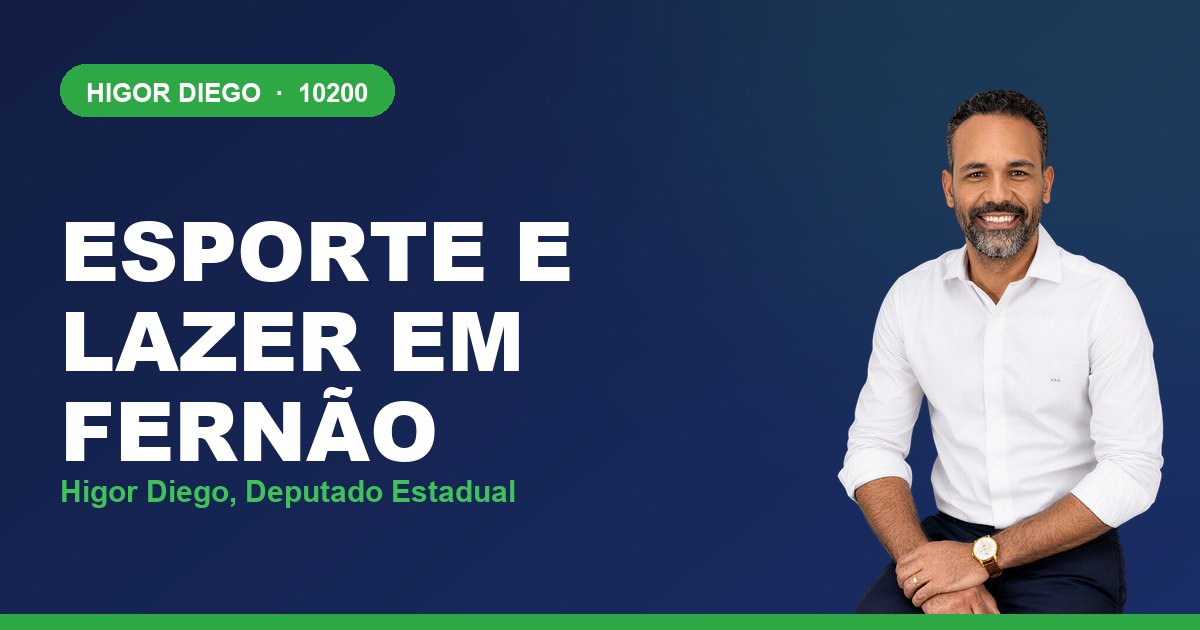 Esporte e Lazer em Fernão, com Higor Diego, deputado estadual 10200