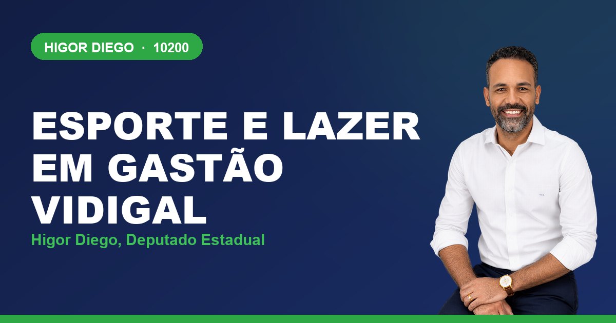 Esporte e Lazer em Gastão Vidigal, com Higor Diego, deputado estadual 10200