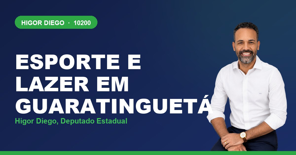 Esporte e Lazer em Guaratinguetá, com Higor Diego, deputado estadual 10200